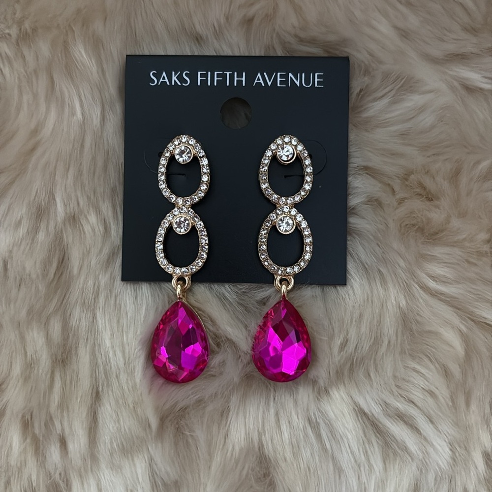 Saks Fifth Avenue Earrings NWT